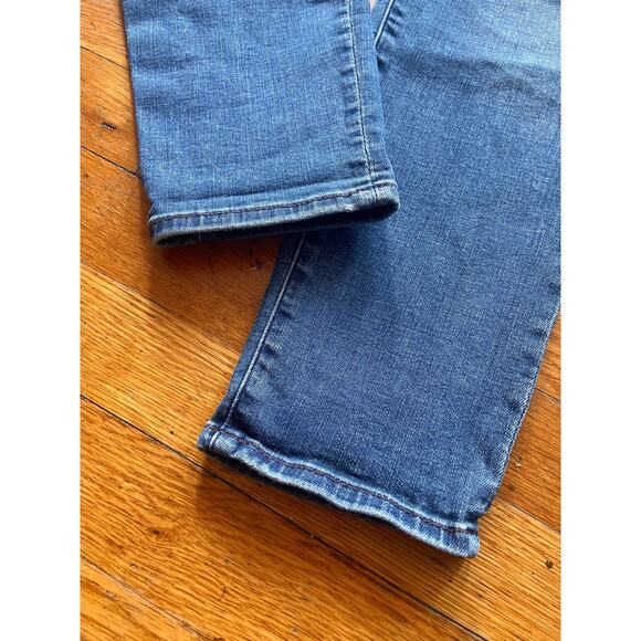 ABERCROMBIE & FITCH 'The Super Skinny Mid Rise' Distressed Jeans sz 12w/31 - Picture 5 of 12